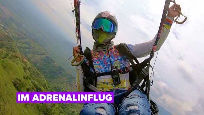 Der Paraglider: furchtlos und frei