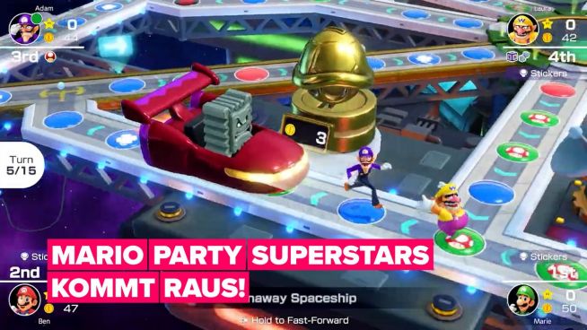 Mario Party Superstars kommt bald!
