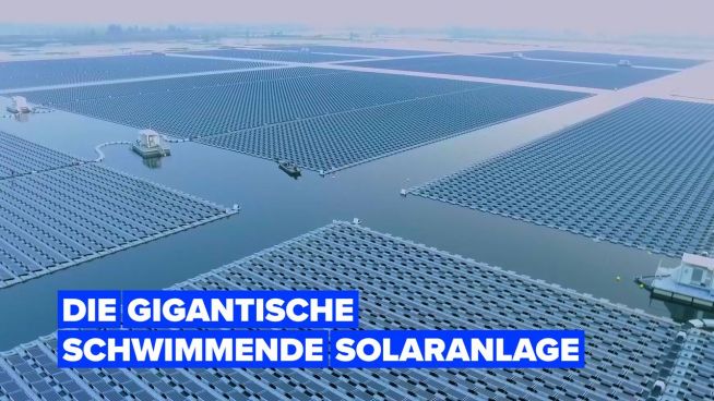Die größte schwimmende Solaranlage der Welt