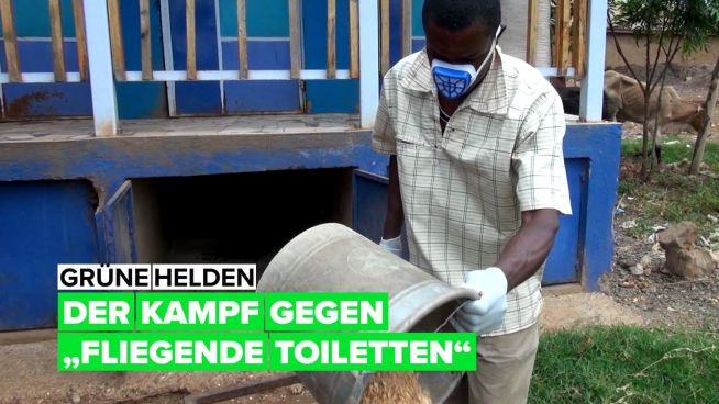 Der Kampf gegen die „fliegenden Toiletten“ in Kenia