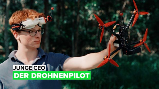 Junge CEO- Der Drohnen-Champion