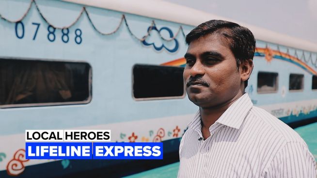 In einem Zug gerettet: Indiens schnellster Operationssaal