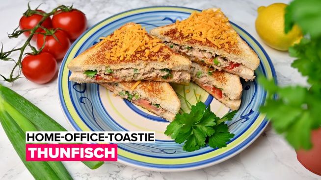 Home-Office-Toastie: Thunfisch