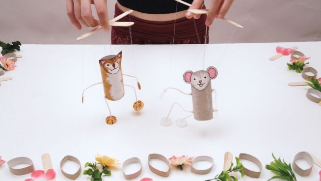 Ein minimalistischer Ansatz: DIY-Marionetten