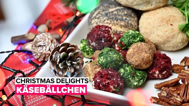 Christmas Delights: Käsebällchen